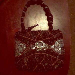 Beaded purse